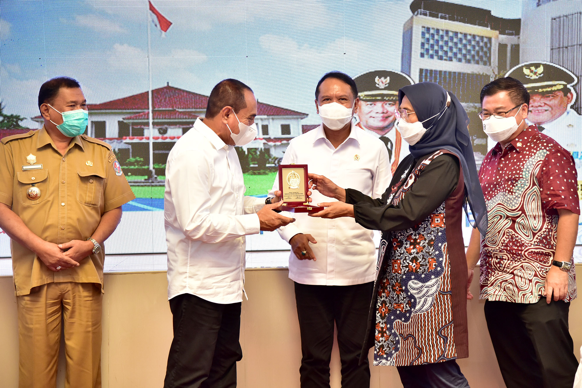 Kunker Komisi X DPR RI dan Kemenpora  Gubernur Edy Rahmayadi Paparkan Persiapan PON,  Pariwisata dan Pendidikan