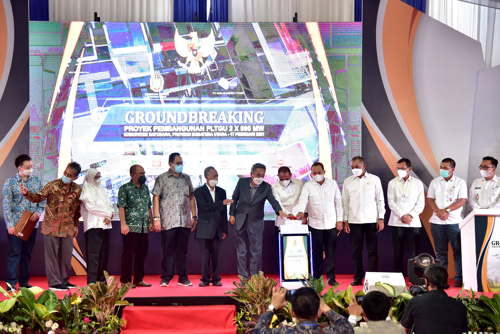 Pembangunan PLTGU 1.600 MW Dimulai,  Edy Rahmayadi Optimis Industri  Semakin Menggeliat