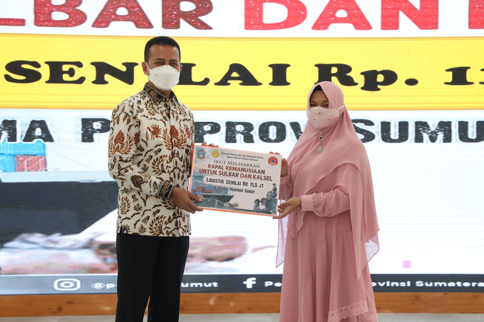 Charity Lunch Bencana Sulbar dan Kalsel  Musa Rajekshah Ajak Masyarakat  Berempati Berikan Bantuan