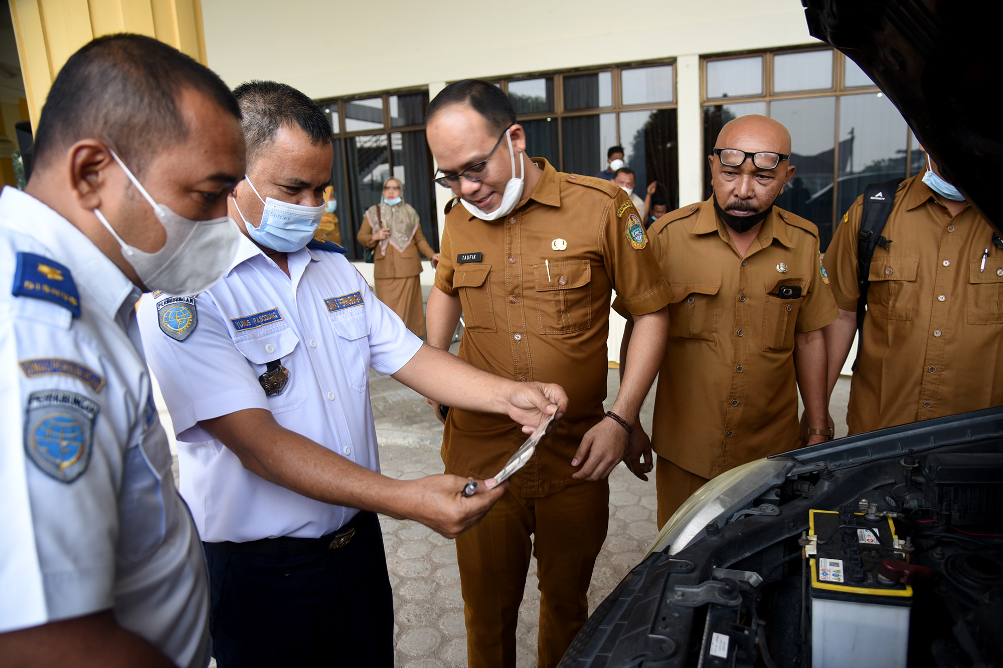 Tertibkan Penggunaan Aset,  Pemprov Sumut Lakukan  Pendataan Kendaraan Dinas