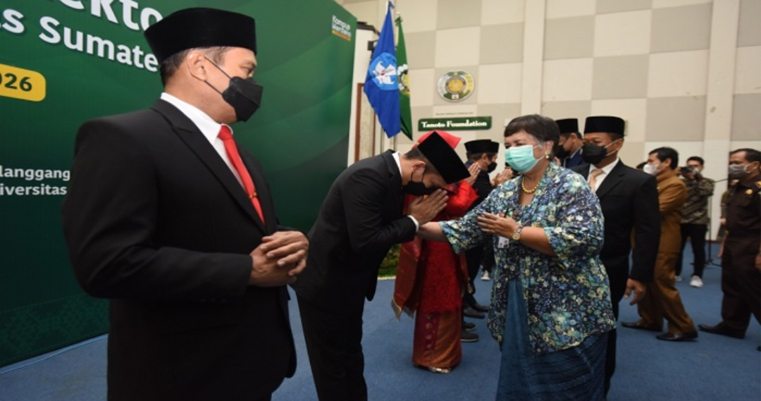 Lima Wakil Rektor USU Dilantik, Ini Nama-namanya