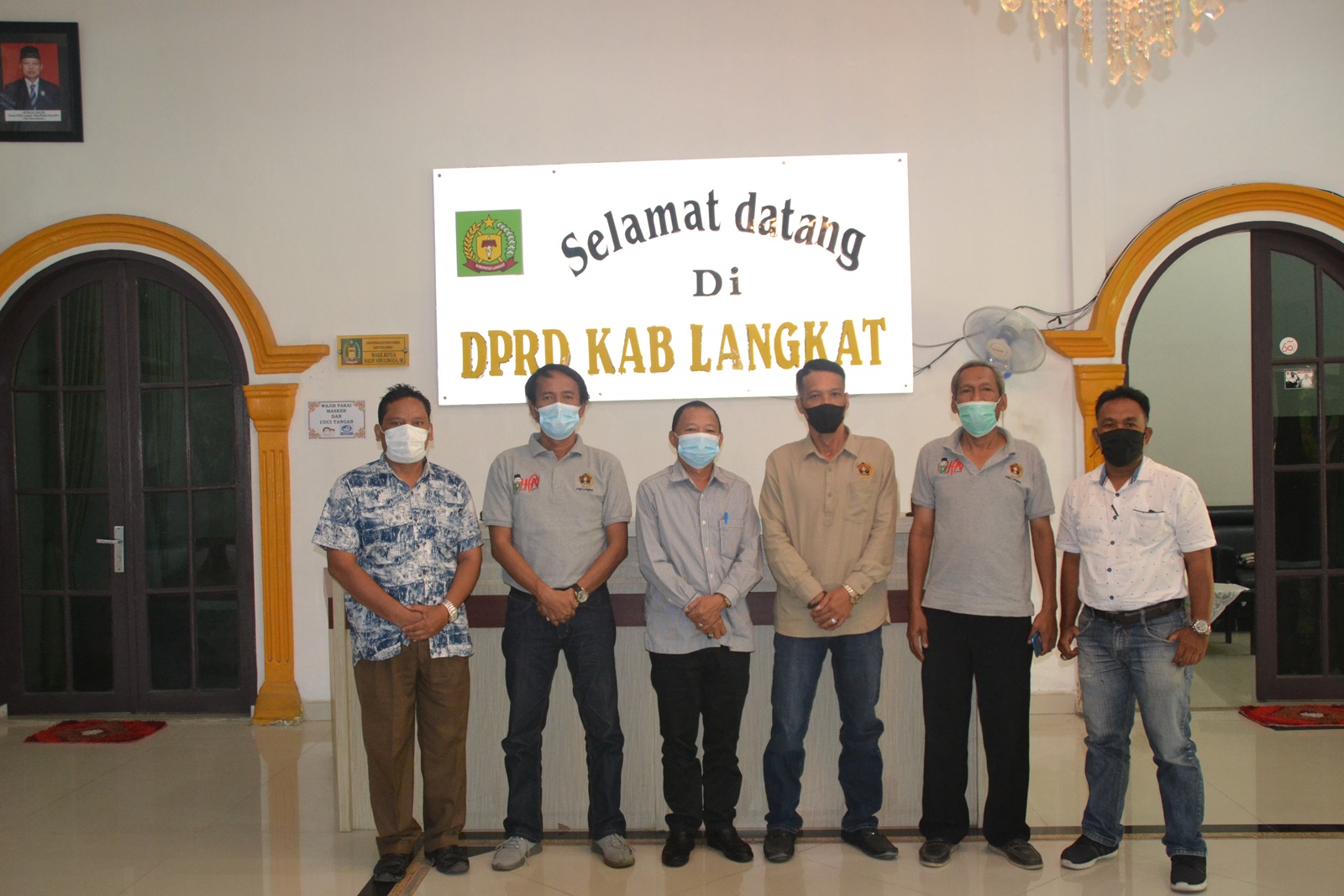 PWI Langkat Audiensi Ke DPRD