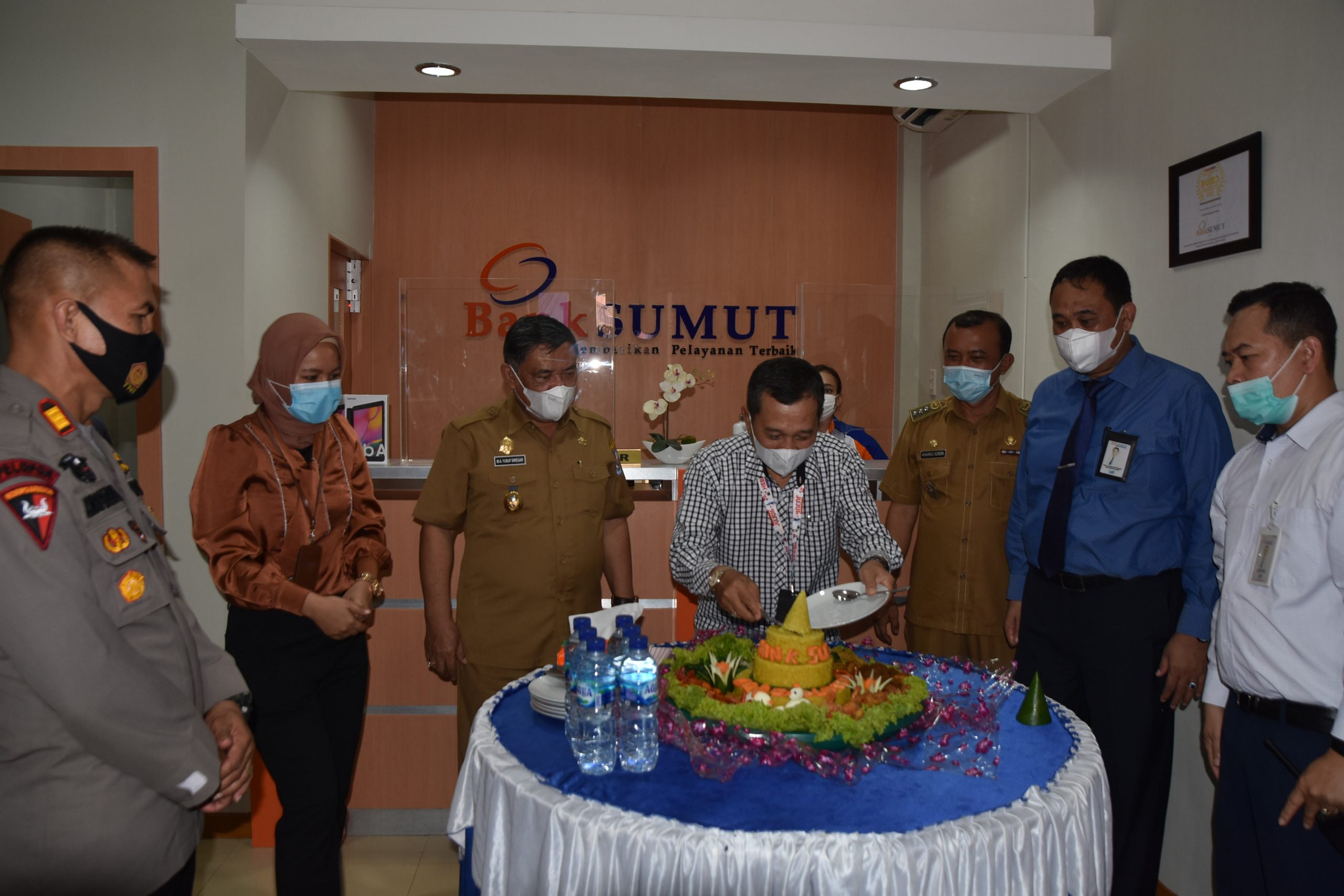 HMA Yusuf Siregar Resmikan PT. BankÂ Sumut Kancab PembantuÂ PercutÂ SeiÂ Tuan