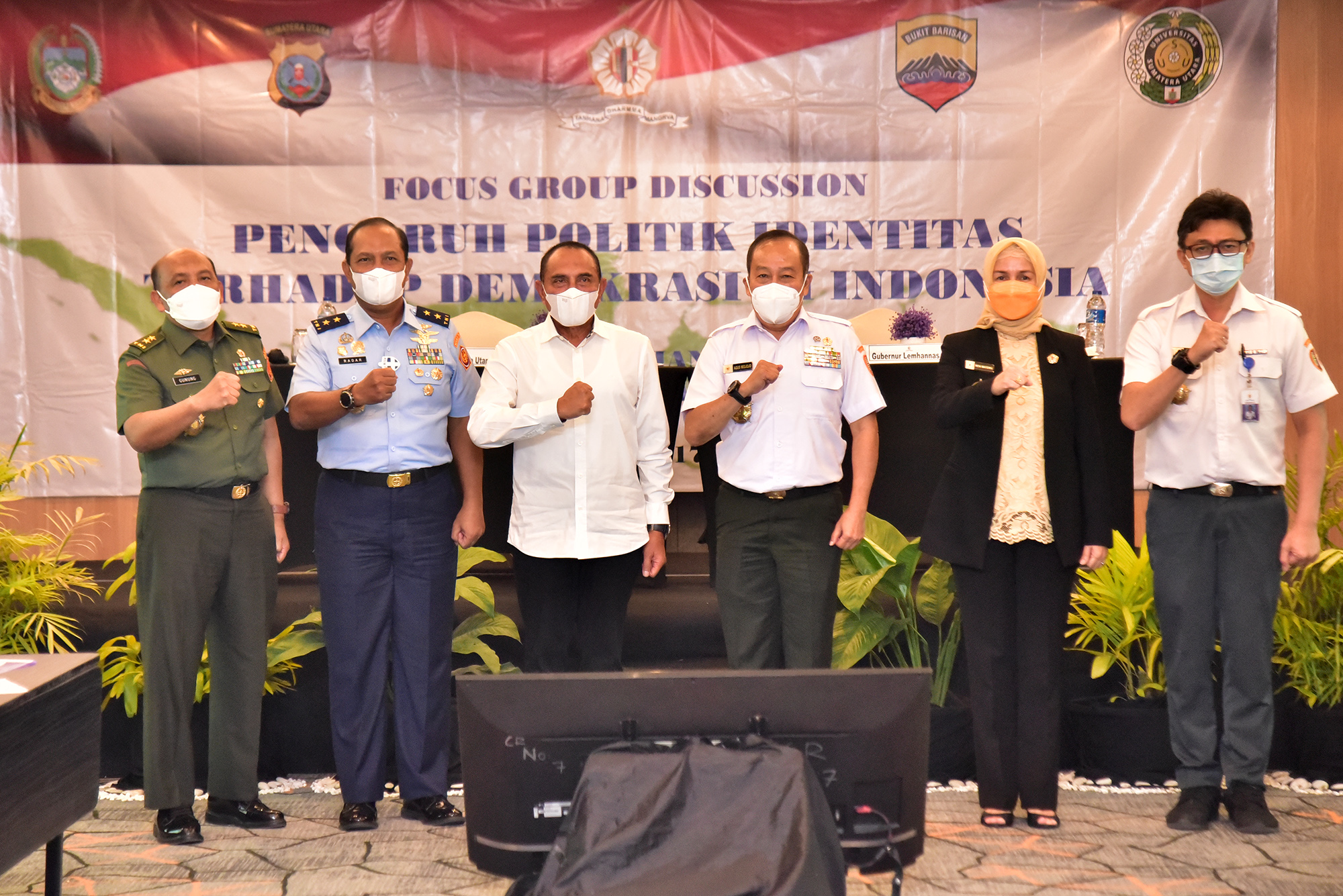Dua Gubernur Diskusi Tentang Pengaruh Politik Identitas,  Reputasi Sumut Tekan Konflik Jadi Contoh Daerah Lain