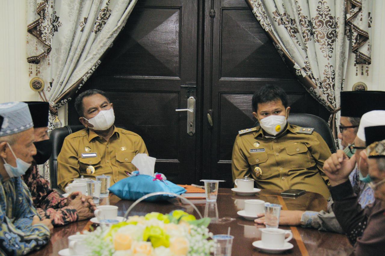 Bupati Darma Wijaya Terima Kunjungan Pengurus Majelis Taklim Alhikmah Sergai