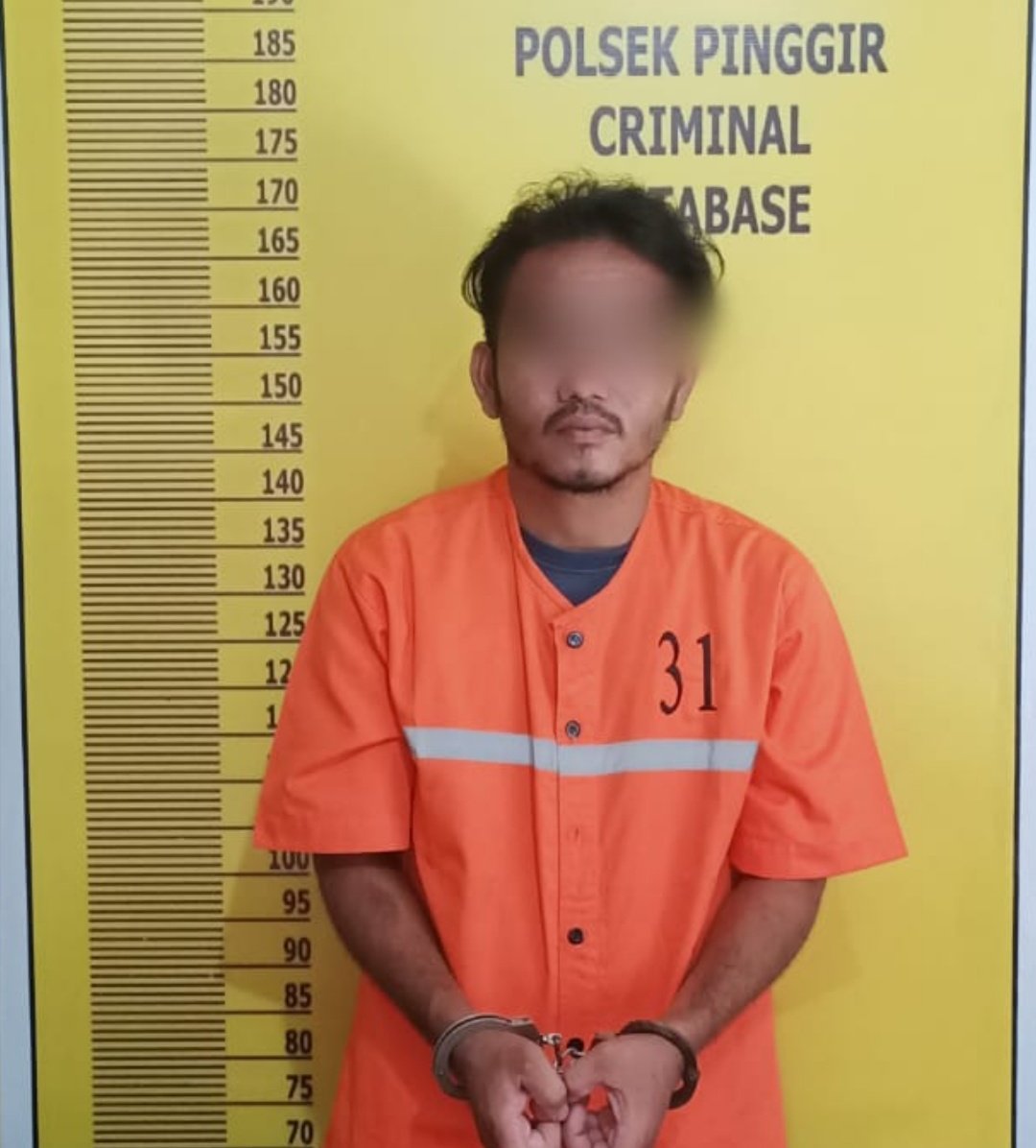 Polsek Pinggir Kembali Ciduk Pengedar Narkoba