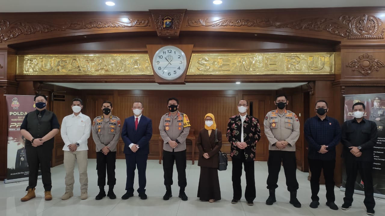 Pentingnya Pembelajaran Dan Kualitas Mutu SDM Polri, Polda Jatim bertemu dengan UNAIR