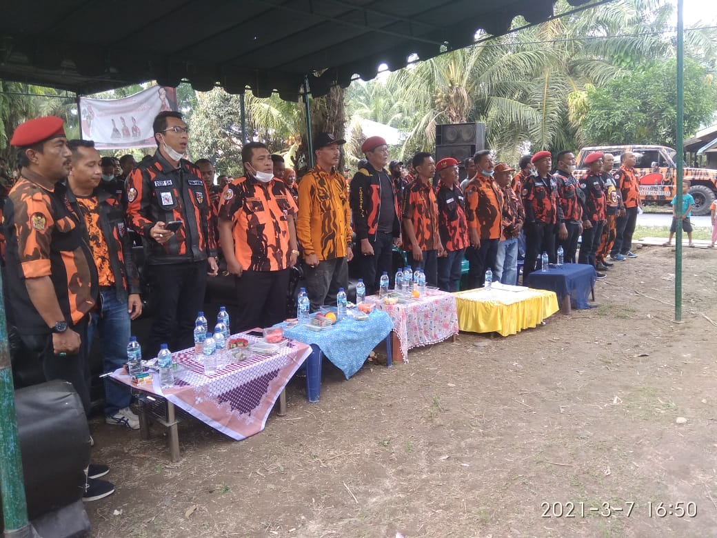 Konsolidasi PAC Pemuda Pancasila Pantai Labu, Parulian : Besarkan Pemuda Pancasila