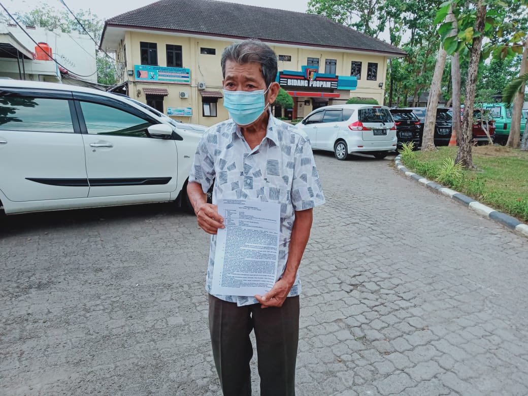 Penganiayaan Ditangani Polsek Sunggal, Korban Go A Sen Datangi Propam Polda Sumut.