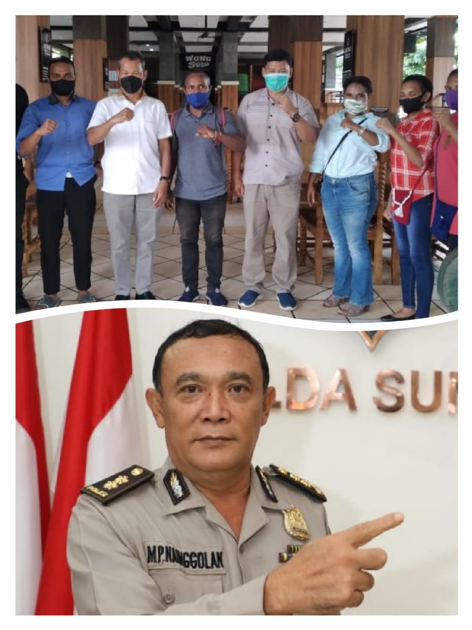 Polda Sumut Rangkul Mahasiswa Papua Antisipasi Gangguan Kamtibmas