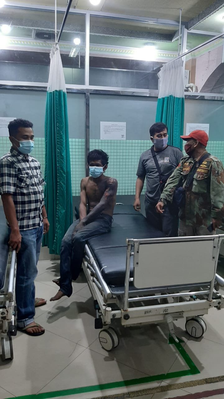 Maling Kabel PLN Tersengat Listrik Usai Mencuri