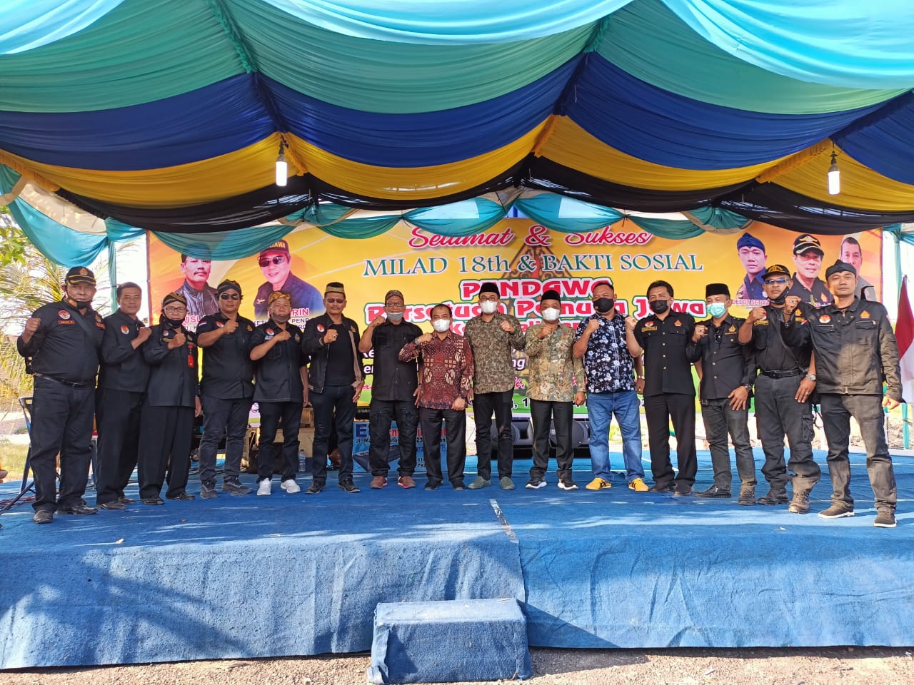 DPC Pendawa Kab Deli Serdang Semarakan Milad Dengan Bakti Sosial
