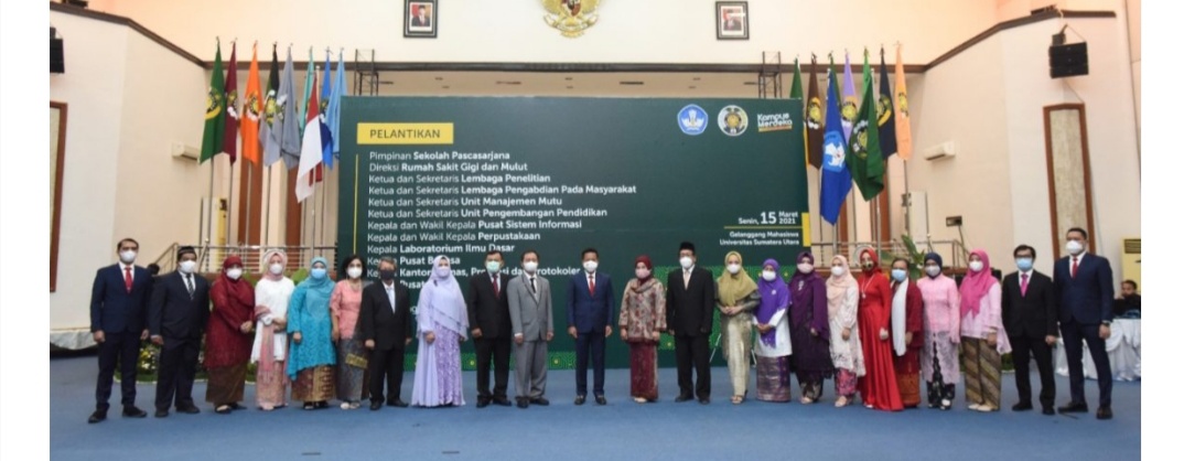Rektor Lantik 22 Pejabat di USU, Ini Kata Rektor