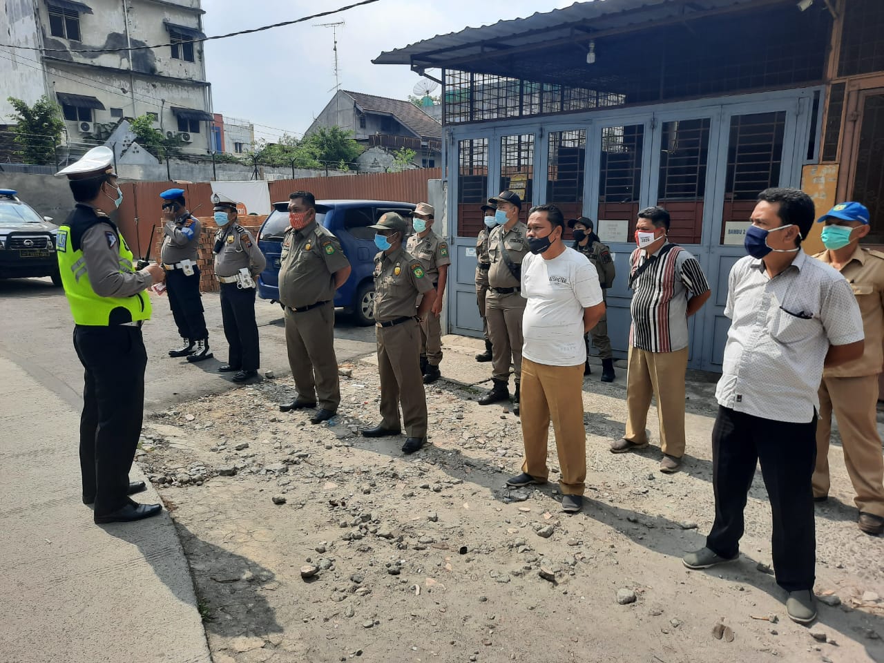 Ops Yustisi Polsek Medan Timur, 15 Orang Diberi Tindakan Sosial