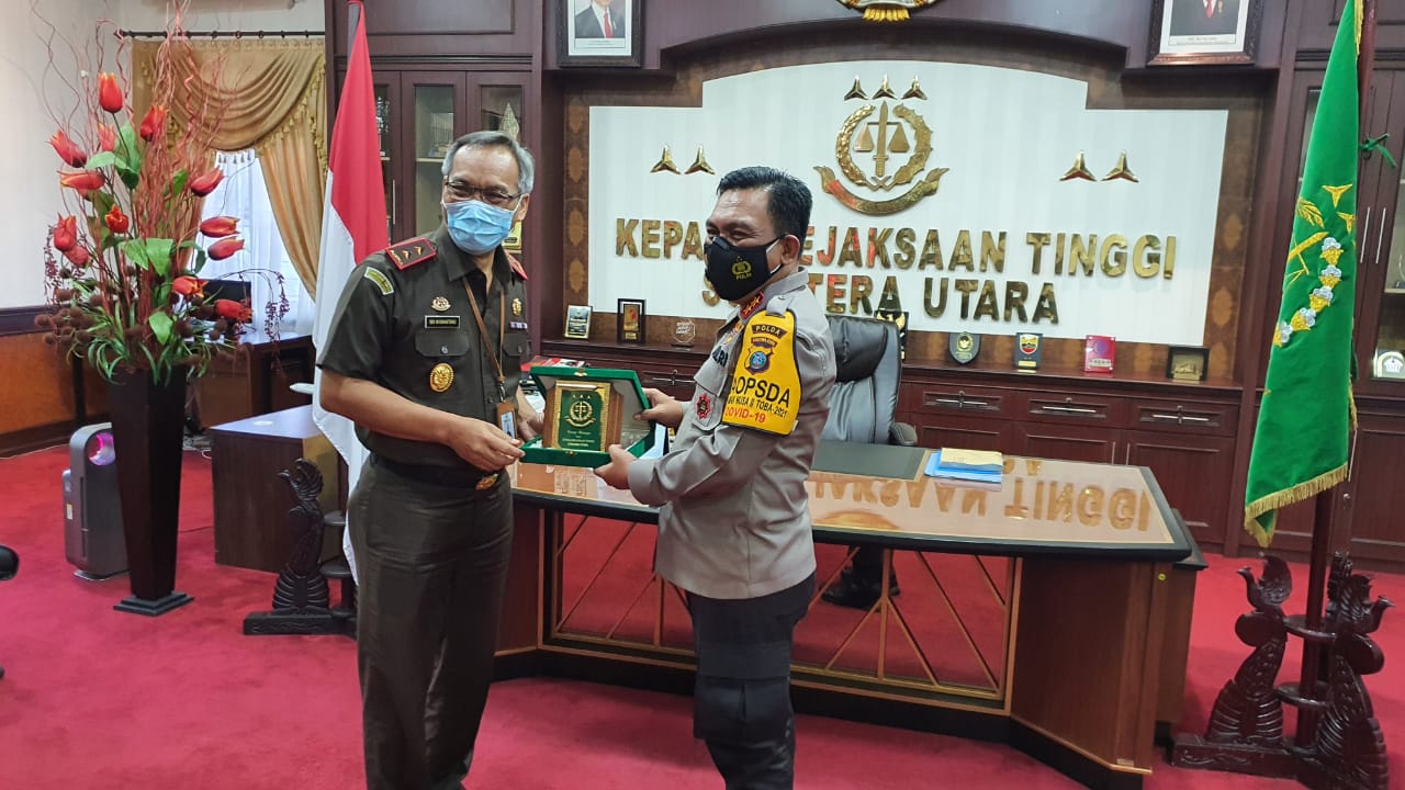 Kapolda Sumut dan Kajatisu Jalin Sinergitas Dukung Pembangunan Nasional