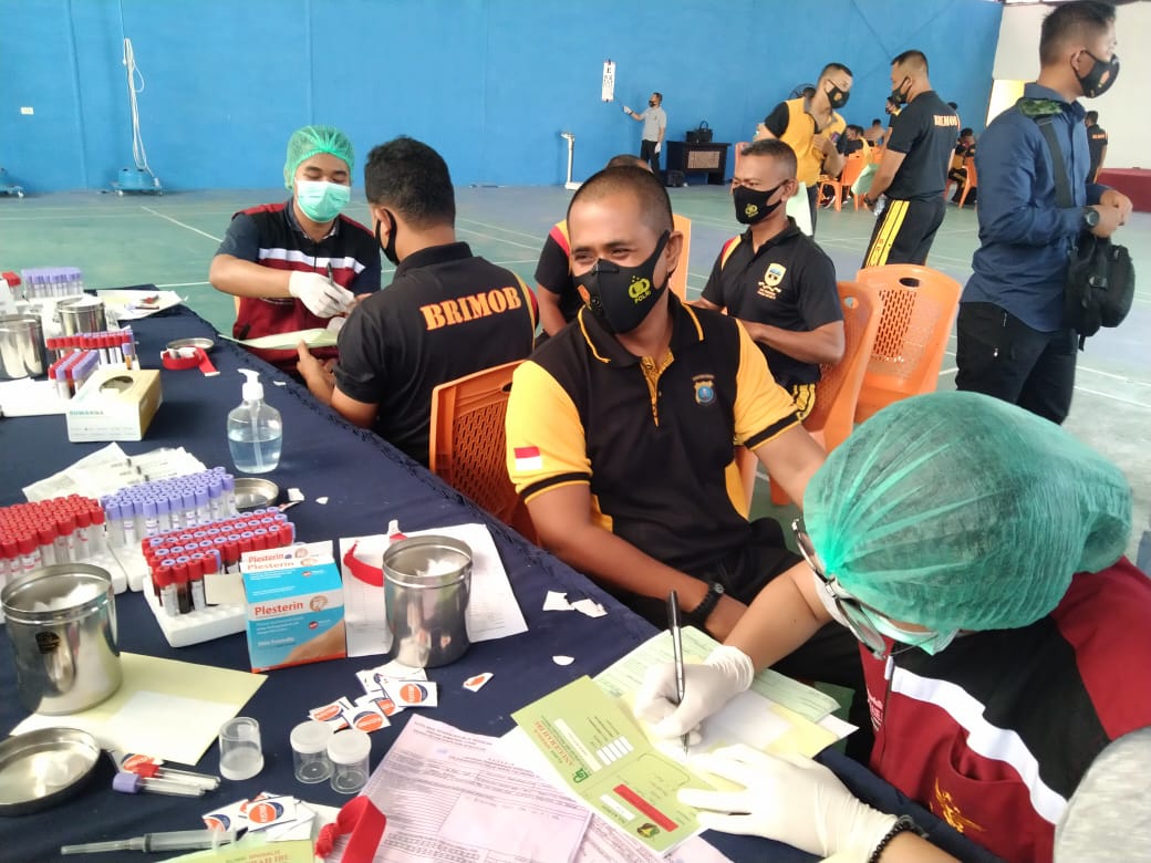Polres Tanjung Balai Laksanakan Rikkesla Biddokkes Polda Sumut Tahun 2021