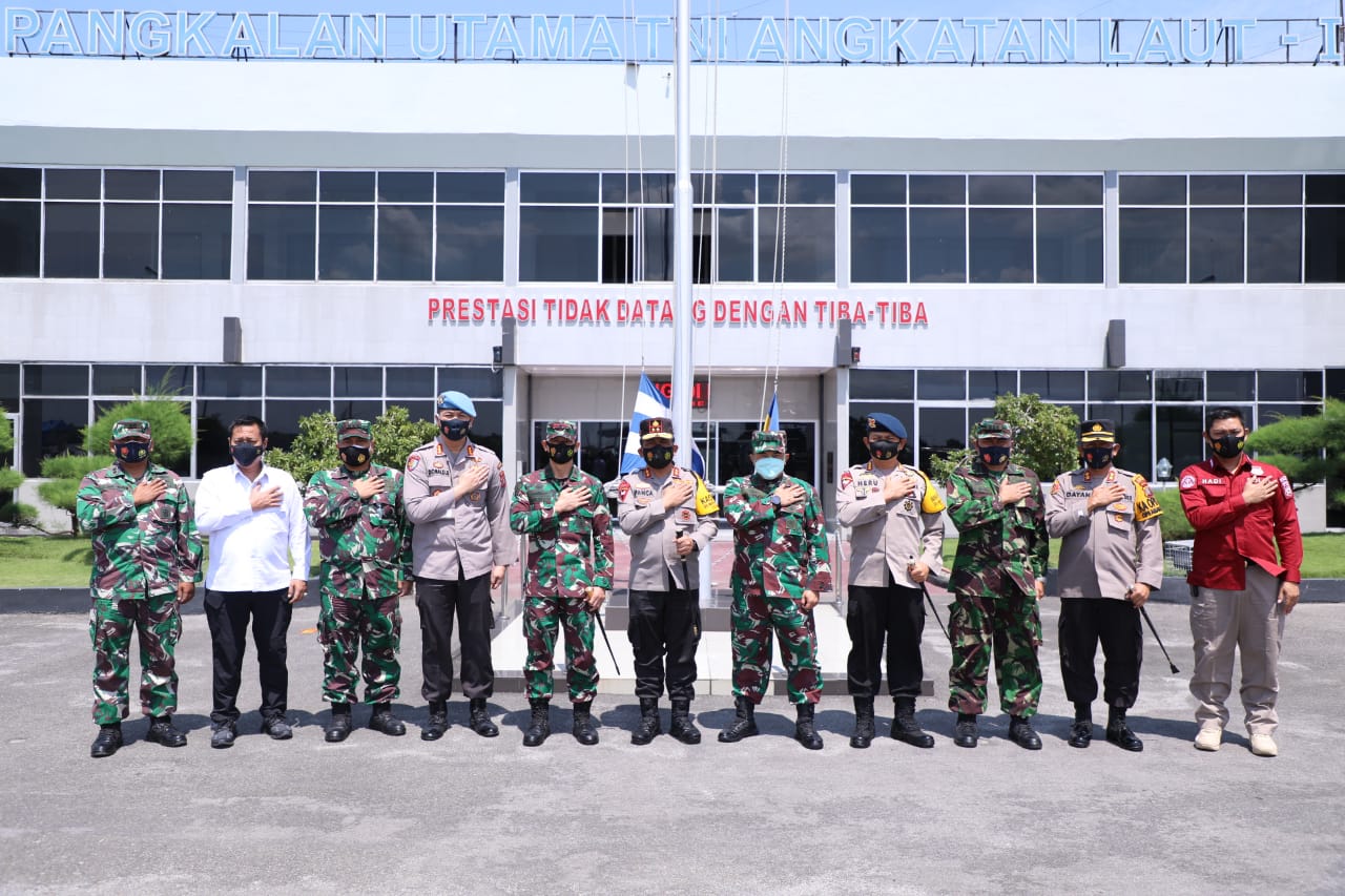 Perkuat Soliditas, Kapolda Sumut Kunjungan ke Lantamal I Belawan