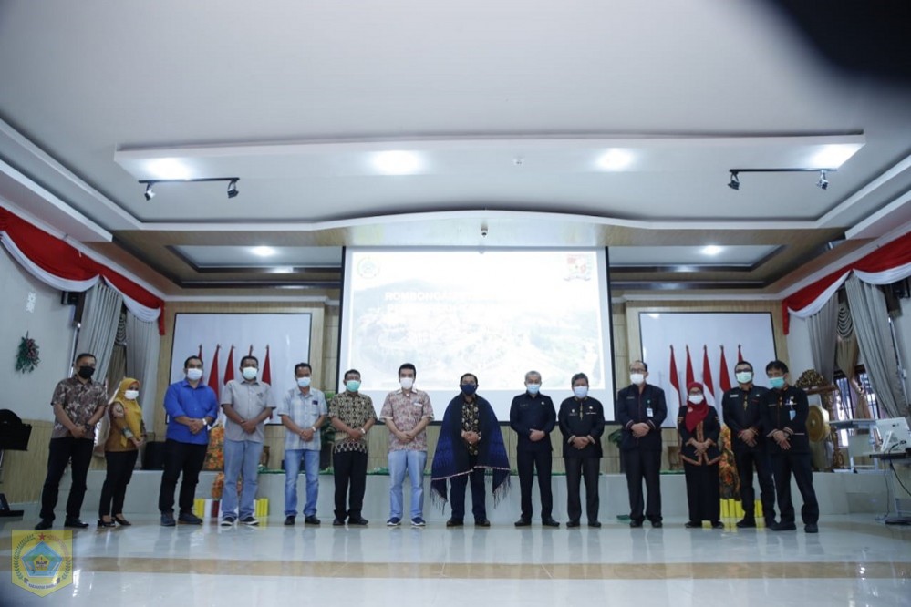 Sekretaris Daerah Karo Kunjungi Kabupaten Pakpak Bharat