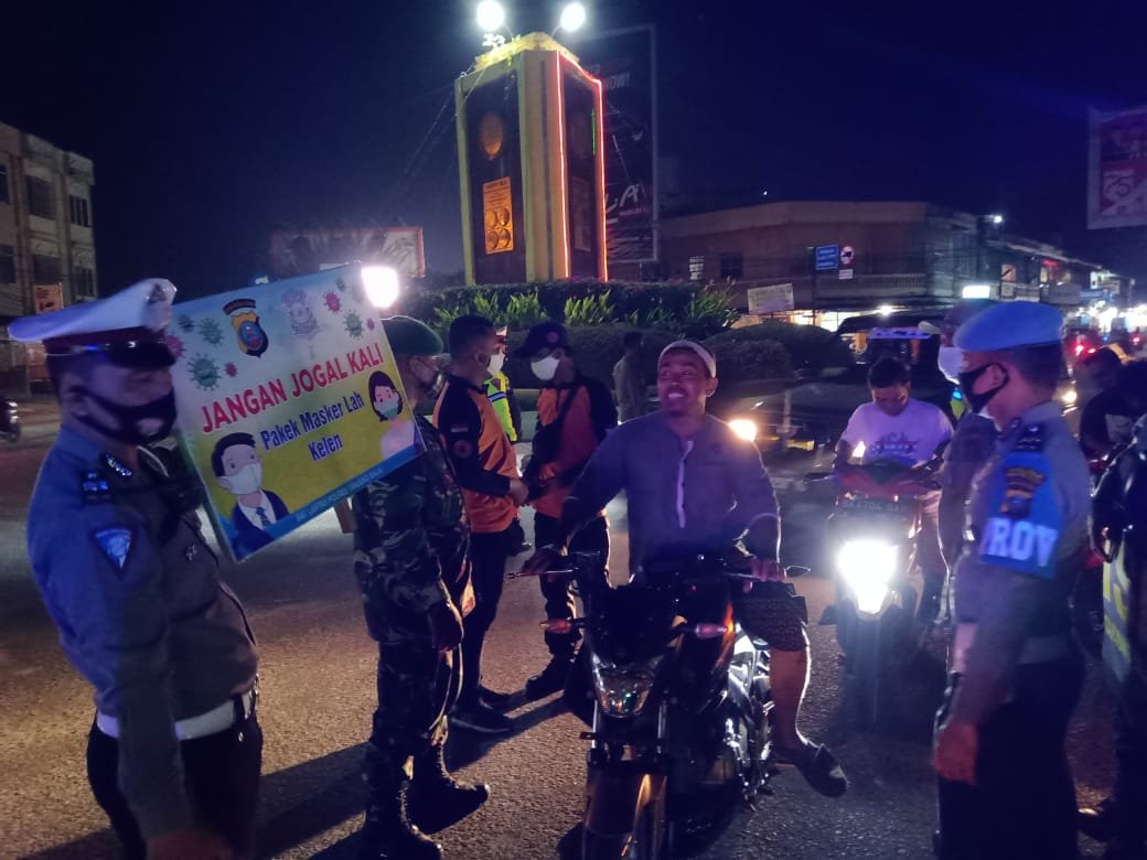 Ops Yustisi dan Rajia Oprasi Jam Tempat Hiburan Malam, Patroli Gabungan di Pimpin Kasat Sabhara Polres Tanjung Balai