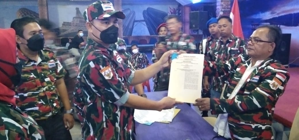 Suwandi Sihotang Pimpin Markas Cabang LMP Kota Medan, Mangatas : Jaga Keutuhan NKRI