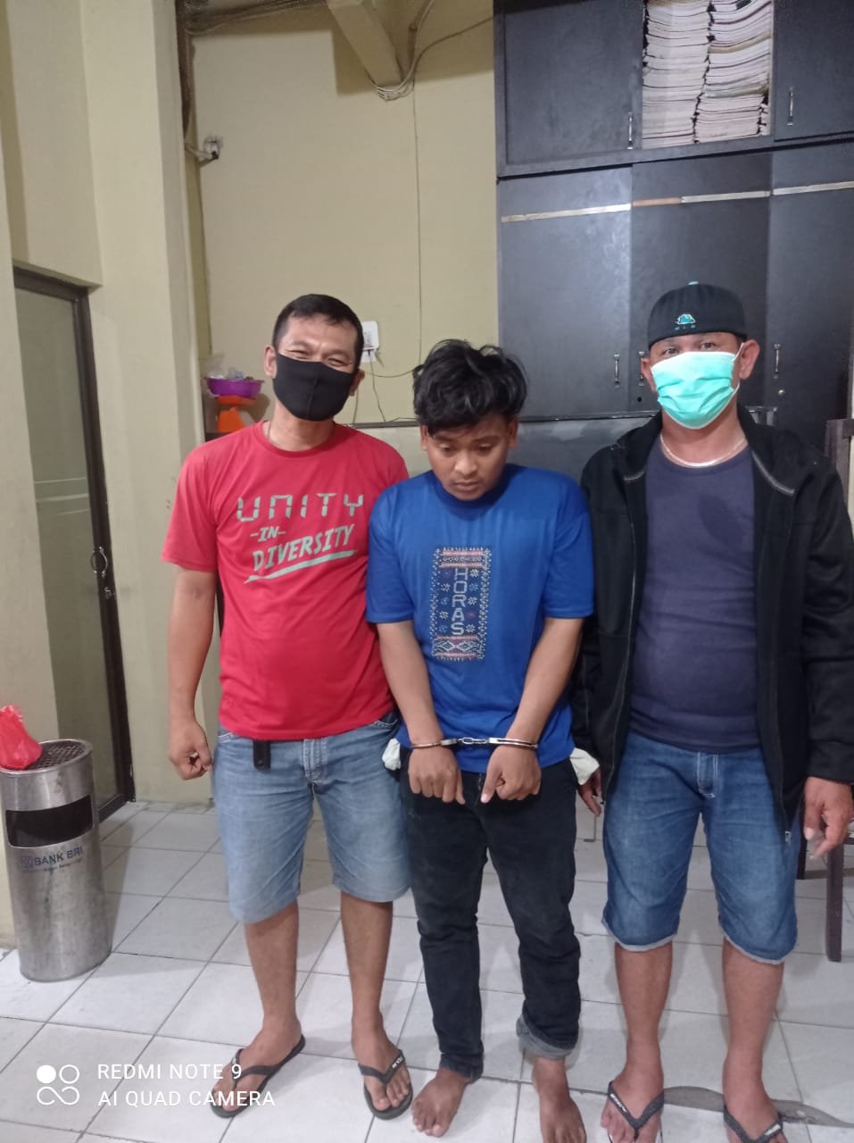 Pengendara R2 Diberhentikan Personil Sat Res Narkoba, Agung Dijebloskan Kedalam Sel Tahanan, BB Shabu 1,32 Gram Disita