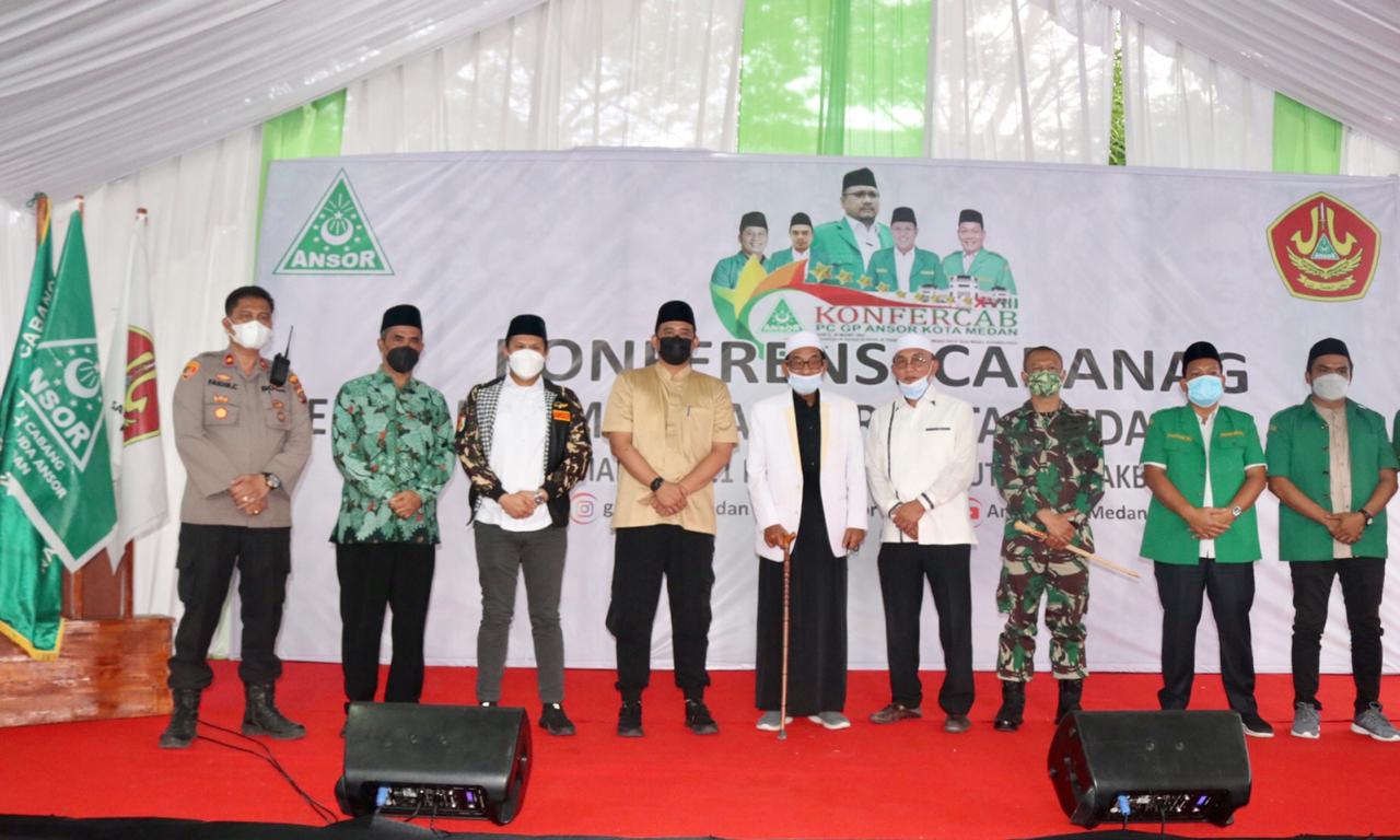 Konfercab Ansor Medan, Ini Kata  Wali Kota Medan Bobby Nasution