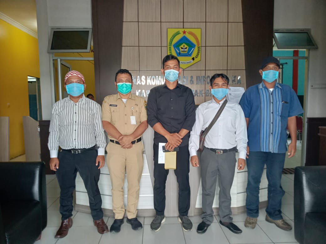 DPC MOI Audiensi ke Dinas Kominfo Pakpak Bharat, Ini Kata Aryanto Tinambunan