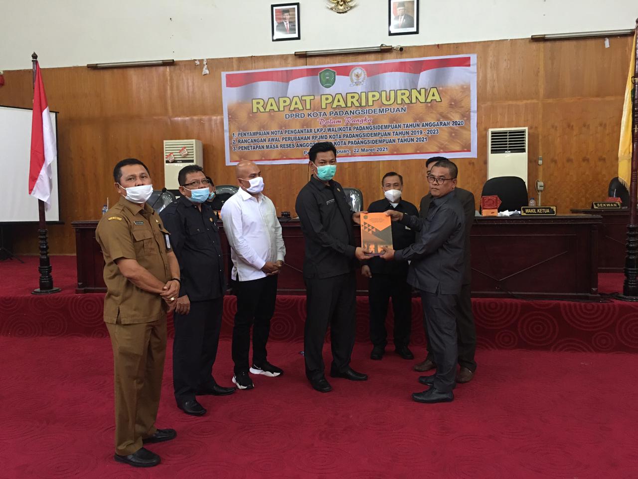 Gelar Rapat Paripurna LKPJ 2020, Ini Kata Wakil Walikota Arwin Siregar