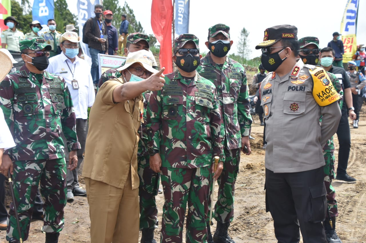 Mayjen TNI Hassanudin : Kodam I/BB Siap Mendukung Program  Food Estate di Kab Humbahas
