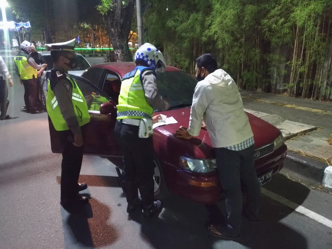 Lagi, Satlantas Polrestabes Medan Razia Knalpot Blong, Puluhan Kendaraan disita