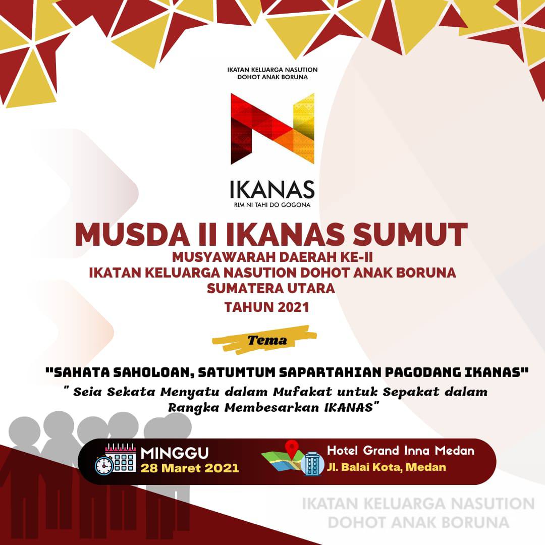 28 Maret 2021, DPD IKANAS Sumut Gelar Musda, Ini Yang Diterapkan