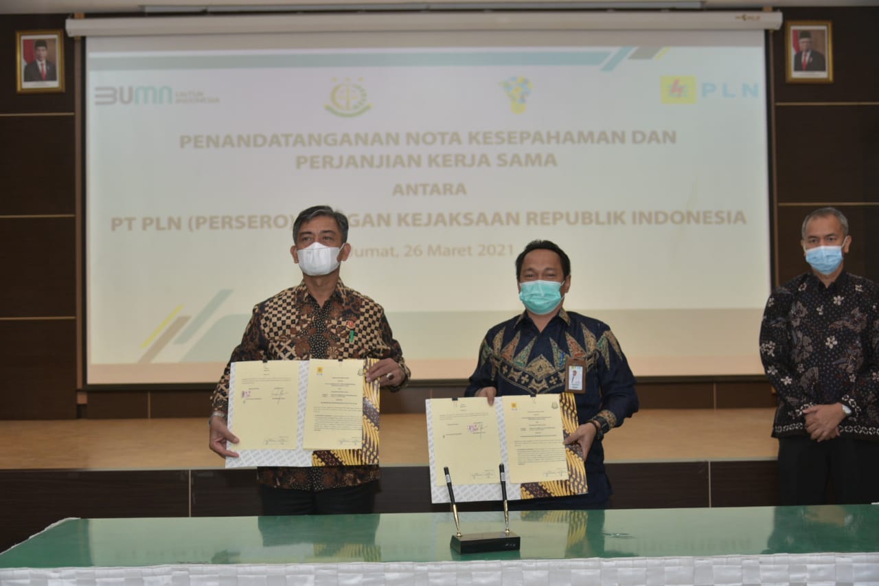PLN dan Kejaksaan Tinggi Aceh Tandatangani MoU Tentang Koordinasi Tupoksi