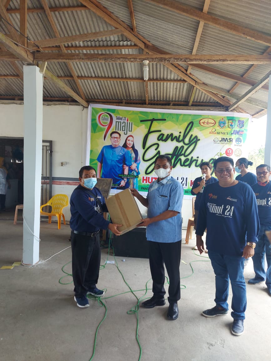 Lucky Draw HUT Sumut24 ke 9 Thn Manjakan Staf dan Keluarga BesarÂ 