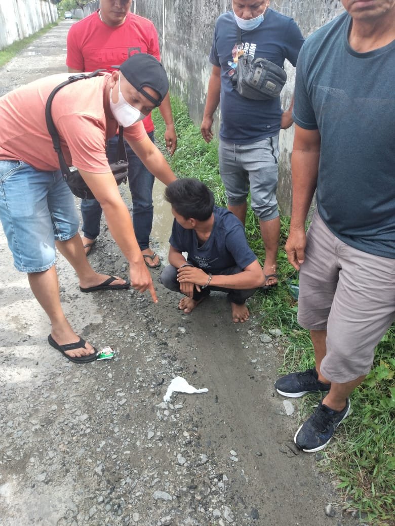 Sat Res Narkoba Polres Tanjung Balai Amankan Abang Beradik Pencandu dan Penegedar Shabu