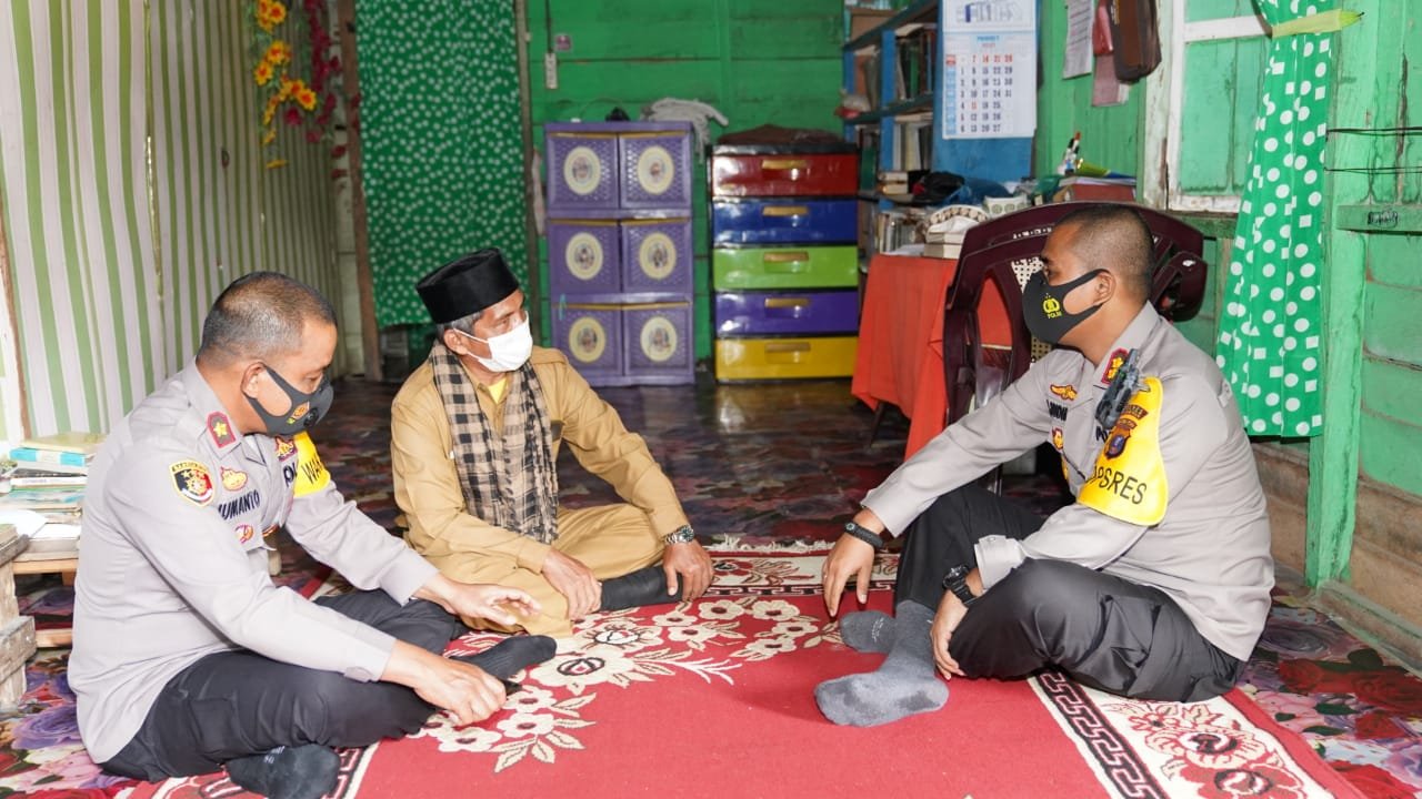 Program Polisi Rindu Masyarakat, Kapolres Tanjung Balai Anjang Sana ke MUI Kota Tanjung Balai