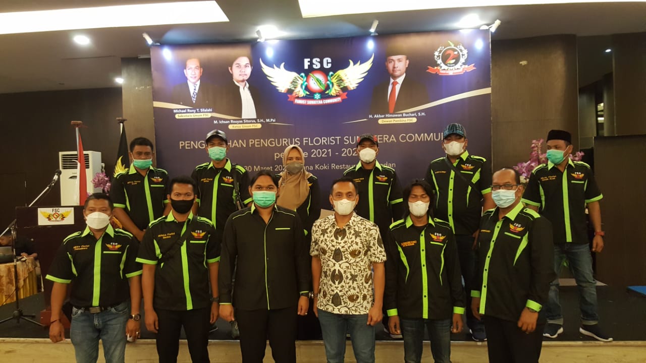 Florist Sumatera Comunity PulauÂ  Sumatera Dikukuhkan, Ini Susunan Pengurus dan Korwil