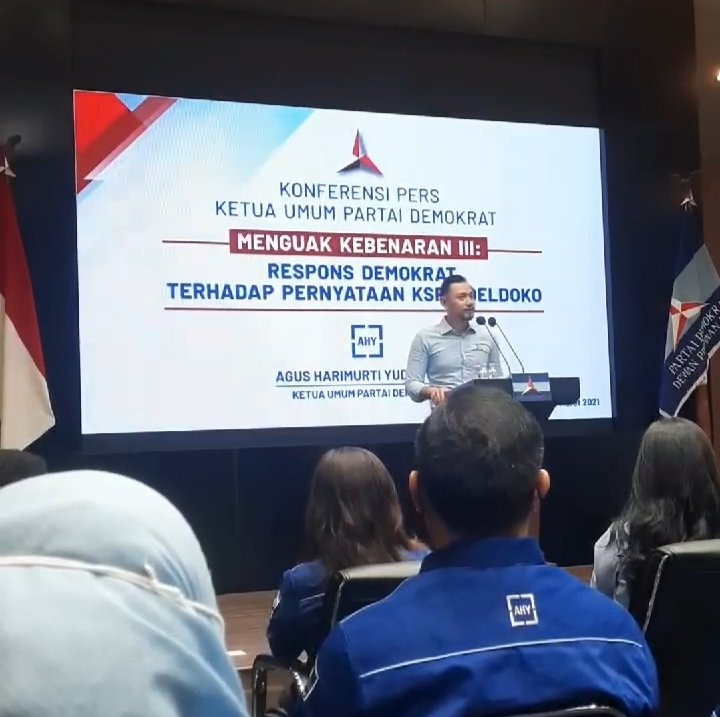 AHY: Kader Semakin Solid Hadapi KSP Moeldoko dan Gerombolan