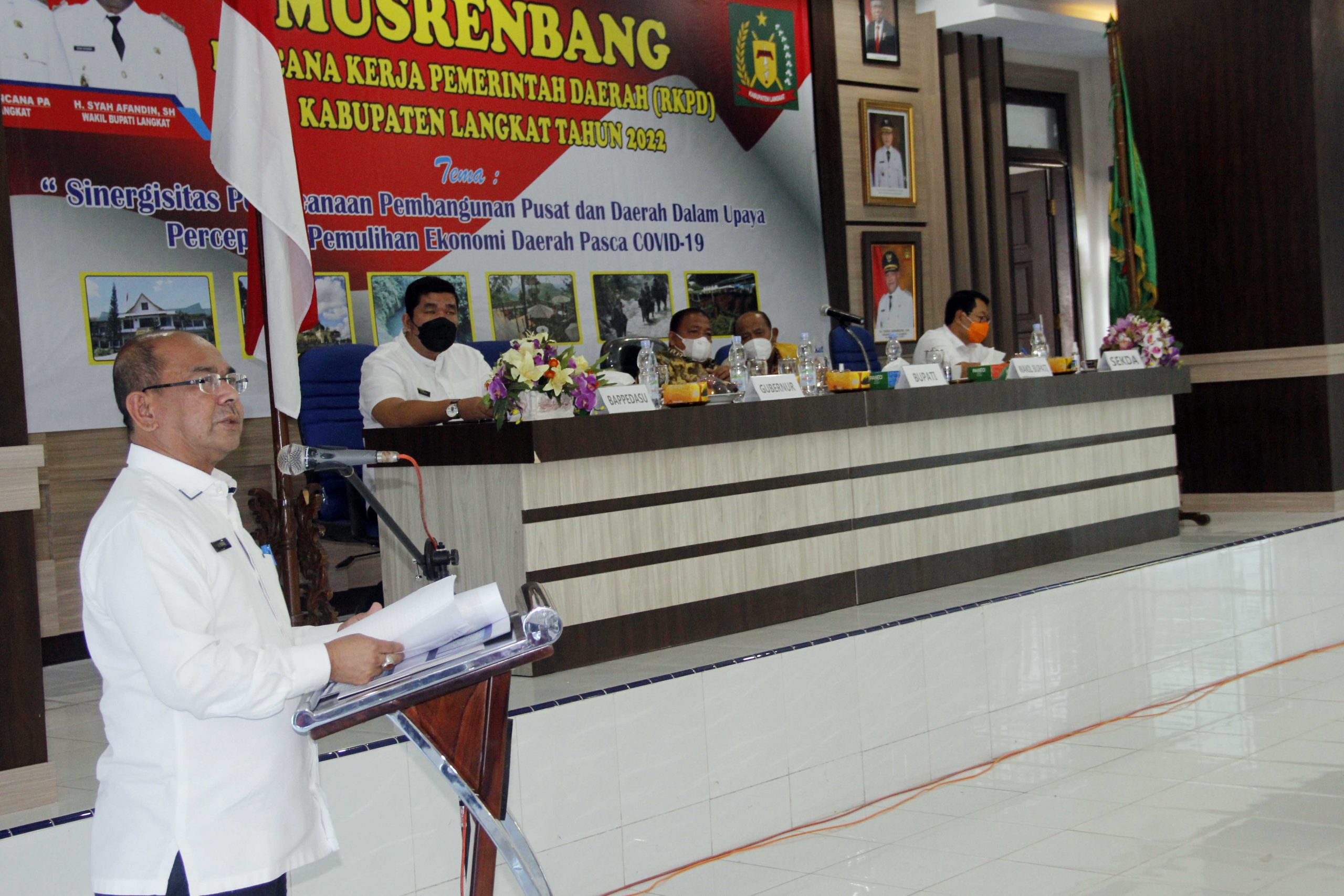 Jadi Narasumber Musrenbang di Langkat,  Irman Oemar Sebut Sektor Pariwisata  dan Agraris Berpotensi Dikembangkan