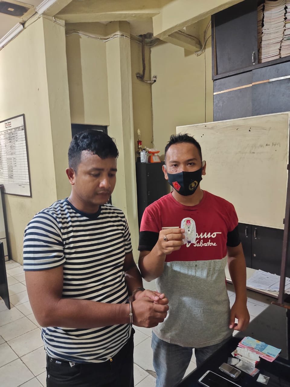 Satres Narkoba Polres Tanjungbalai Ciduk Pengedar Shabu