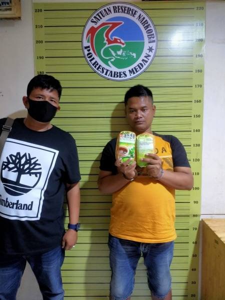 Ungkap Peredaran Narkoba Antar Provinsi, Satres Narkoba Polrestabes Medan Ringkus 2 Bandar Besar Berikut 2 Kilogram Shabu Diamankan