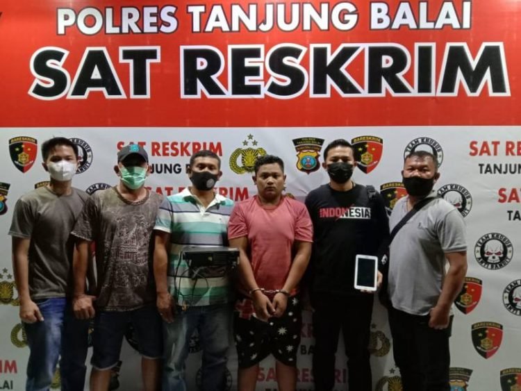 Sat Reskrim Polres Tanjung Balai Bersama Polsek TBS Ringkus Pelaku Curat Modus Bobol Rumah