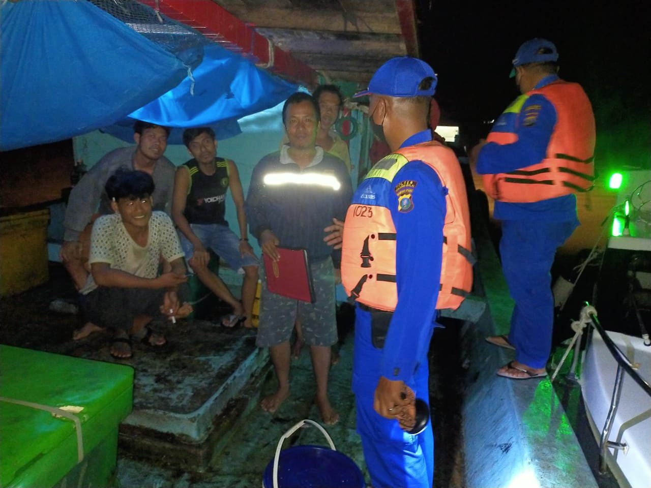 Sat Polair Polres Tanjung Balai Melaksanakan Polmas Perairan