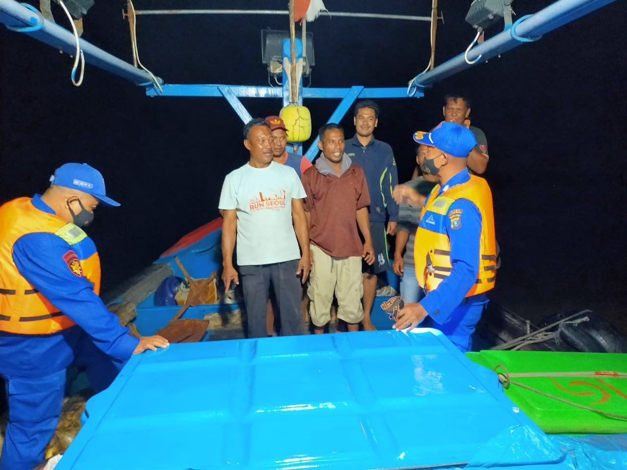 Sat Polair Patroli Situasi dan Kondisi Perairan di Wilayah Hukum Polres Tanjung Balai selama 1 X 12 Jam