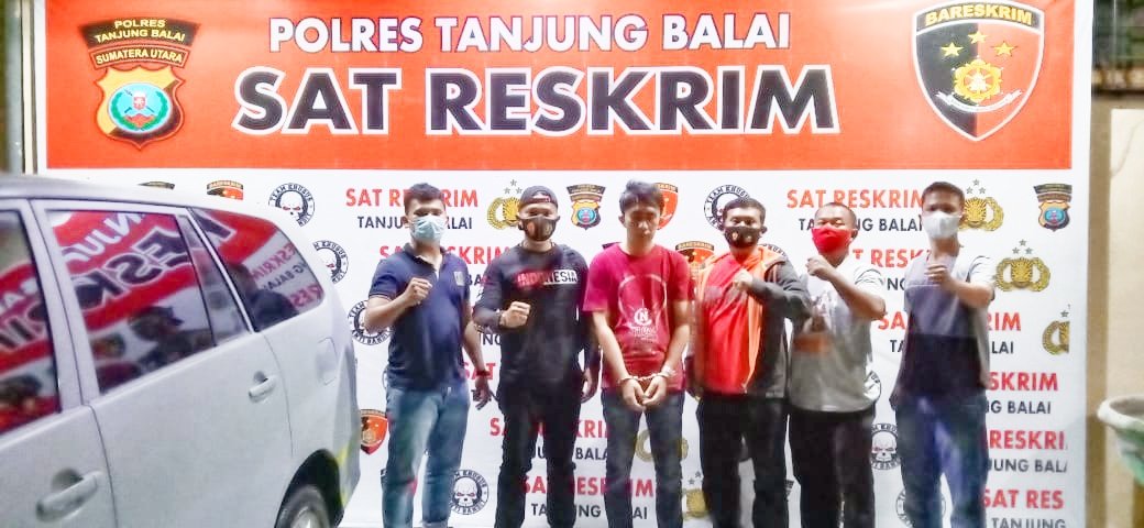 Polsek TBS Bersama Sat Reskrim Polres Tanjung Balai Amankan Karyawan BUMN