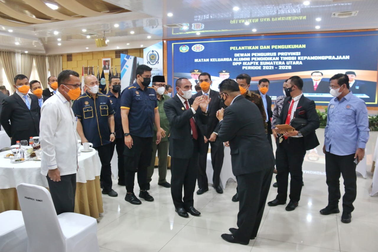 Wali Kota Medan Ucapkan Selamat Atas Pelantikan Pengurus DPP IKAPTK Provinsi Sumut