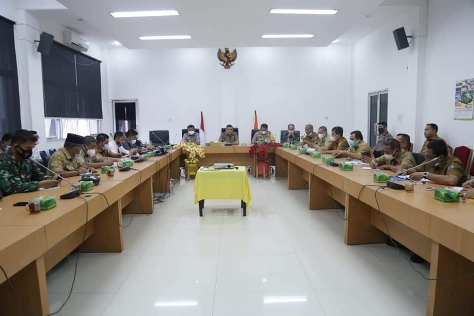 Forkopimda Labuhanbatu Rakor Pelaksanaan PSU April Mendatang