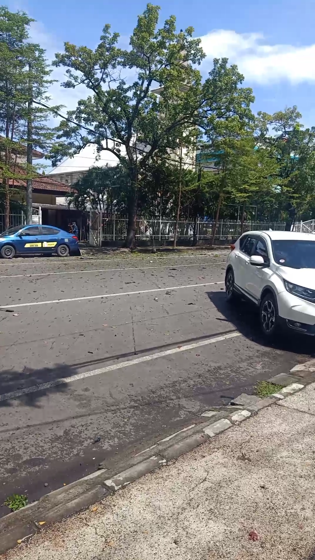 Terjadi Ledakan di Depan Gereja Katedral Makassar, Ini Korbannya