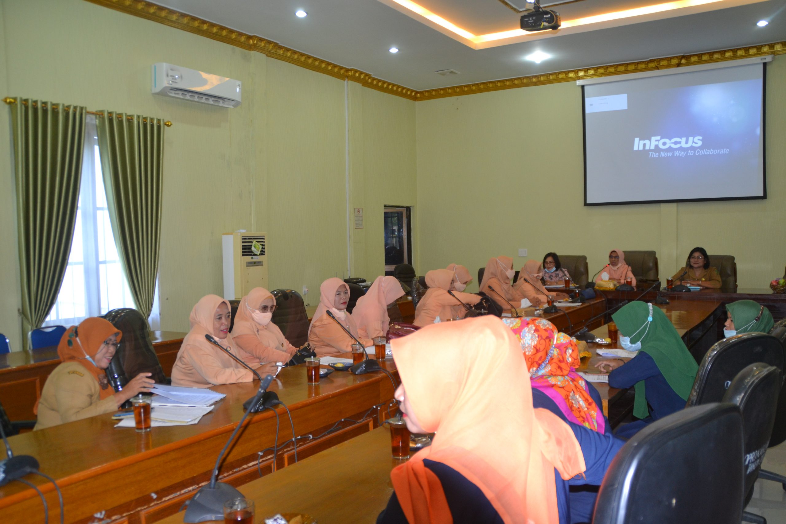 DWP Sekretariat DPRD Langkat Undang Narasumber Sosialisasikan Vaksin