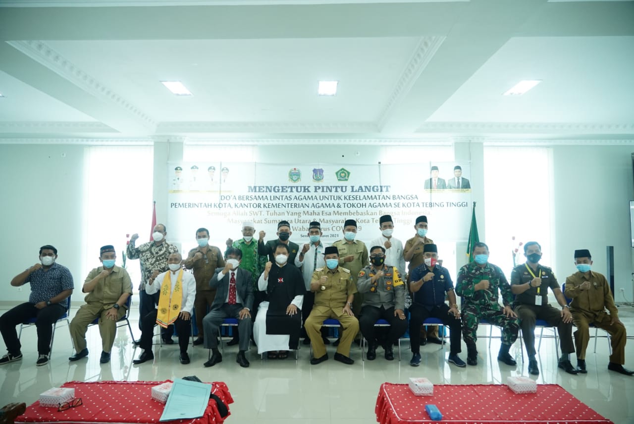 T.Tinggi Gelar Doa Bersama Lintas Agama