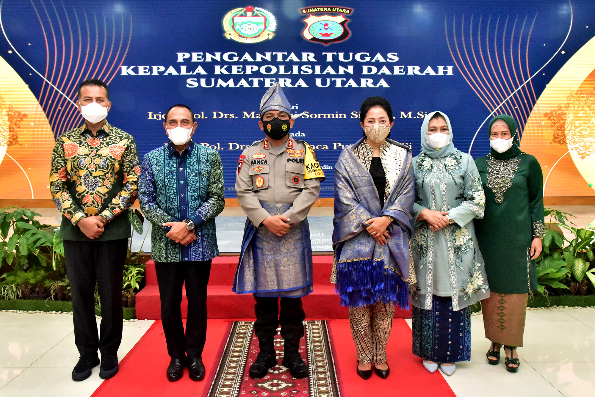 Gubernur Edy Rahmayadi Ajak Kapolda Panca Putra  Ukir Sejarah dan Berbuat Terbaik untuk Sumut